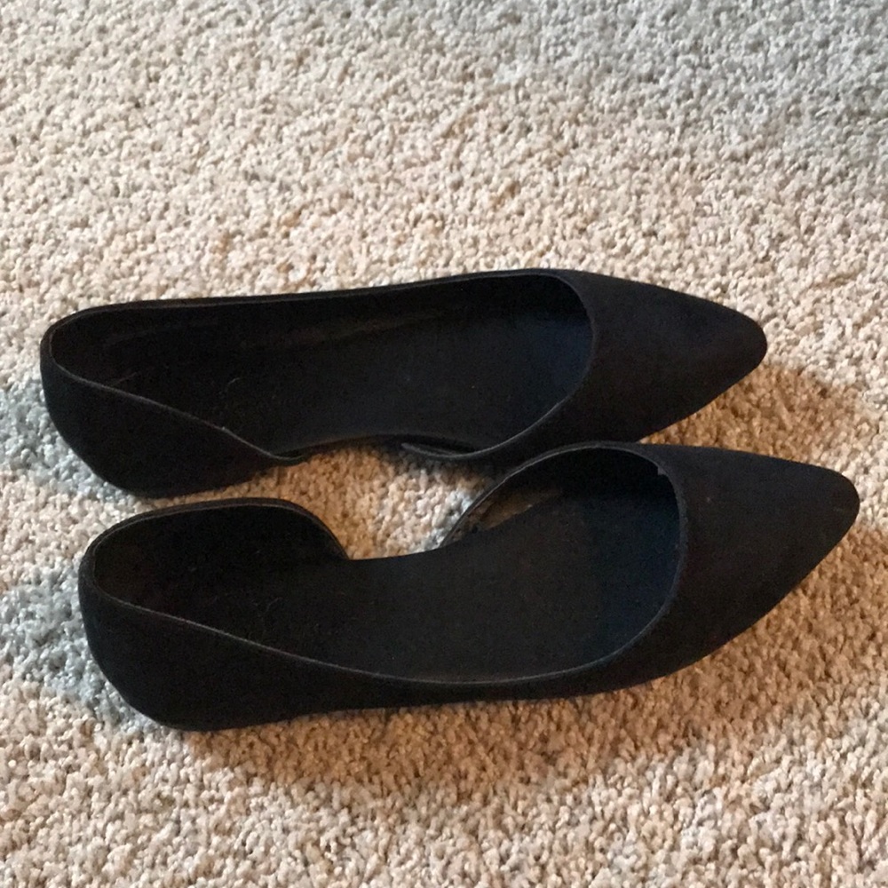 Black flats